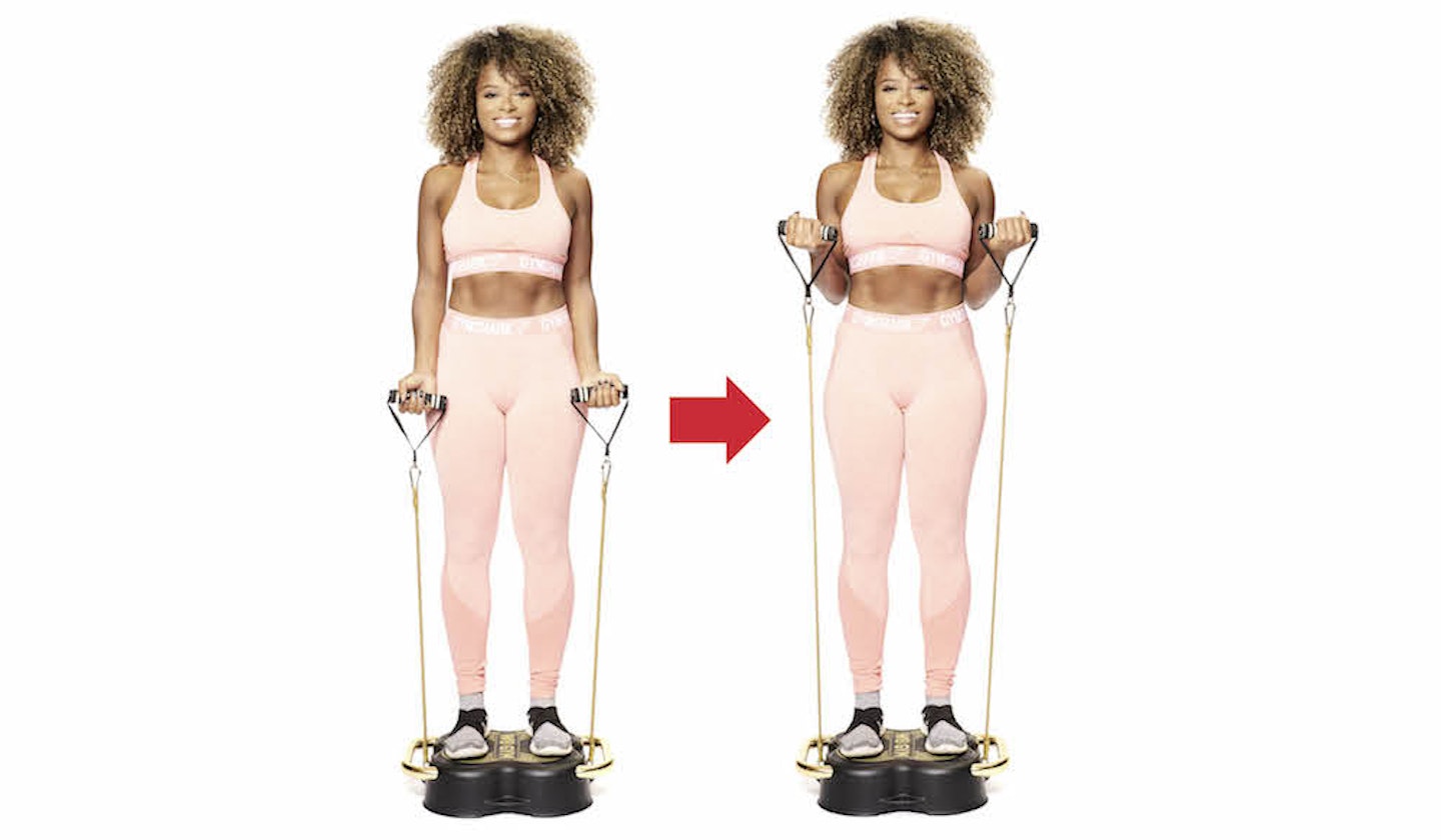 Fleur East fitness